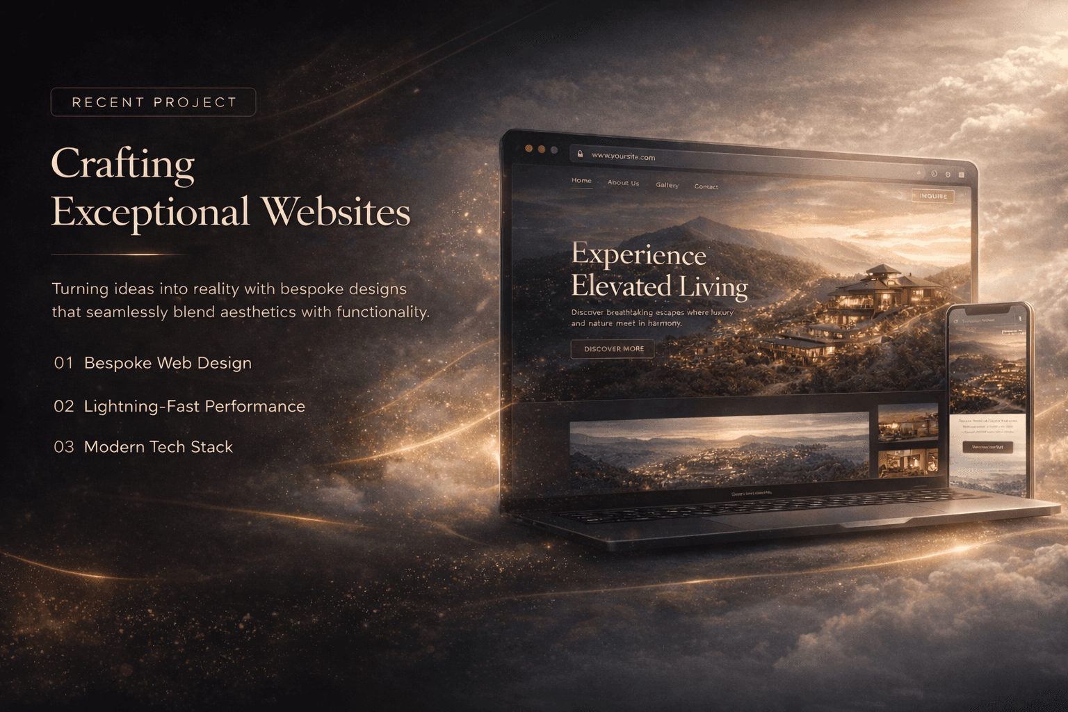 Tagaytay Highlands Website Preview